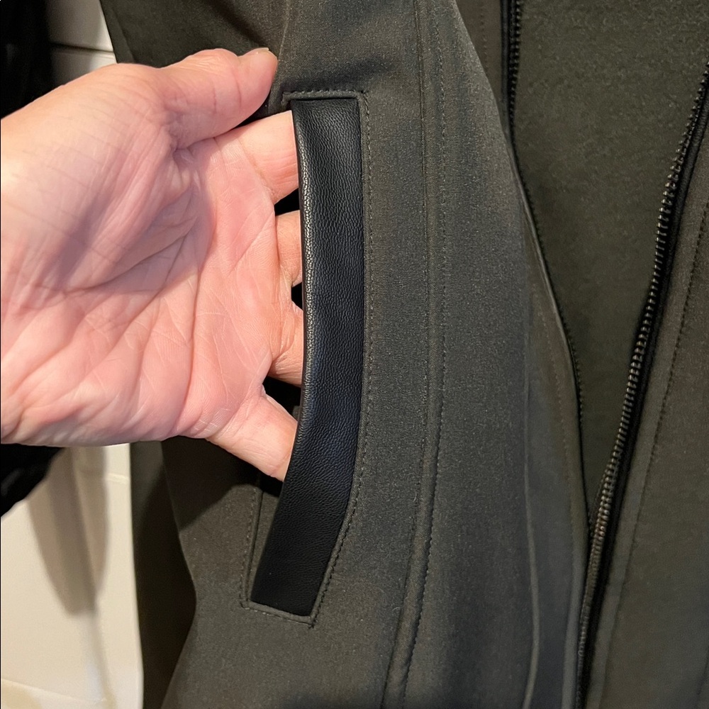Michael Kors Olive and Black Jacket - Picture 6 of 6